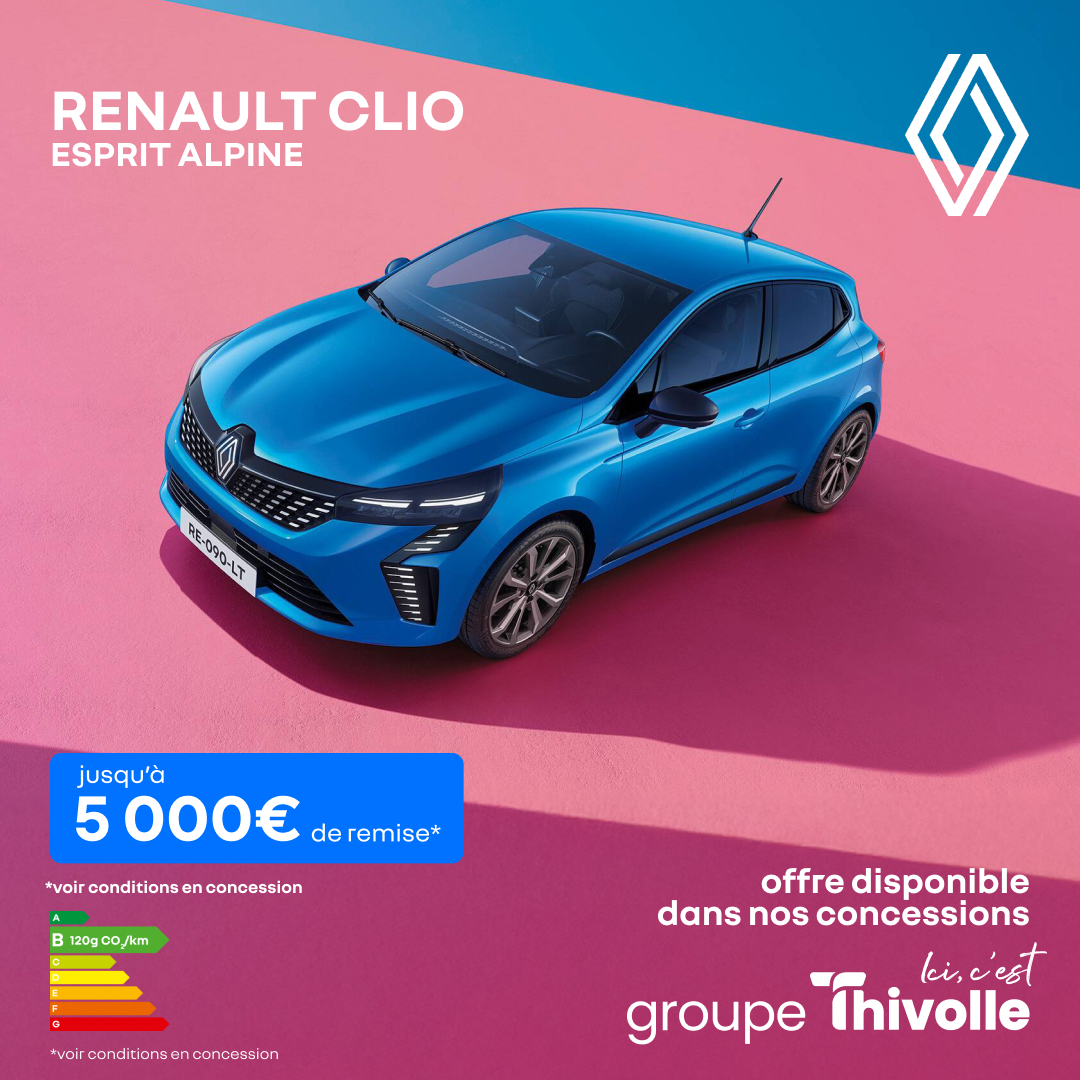 Destockage : Renault Clio 5 Esprit Alpine