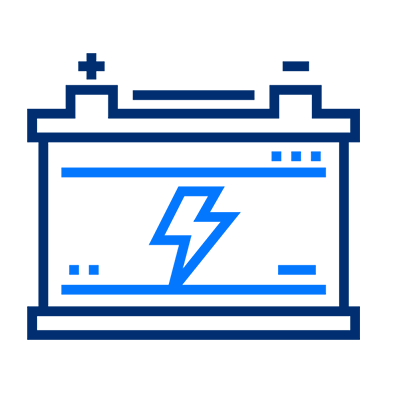 de batteries recyclées 